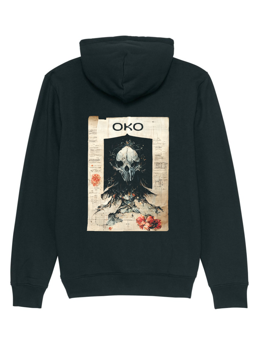 Designer skull online hoodie