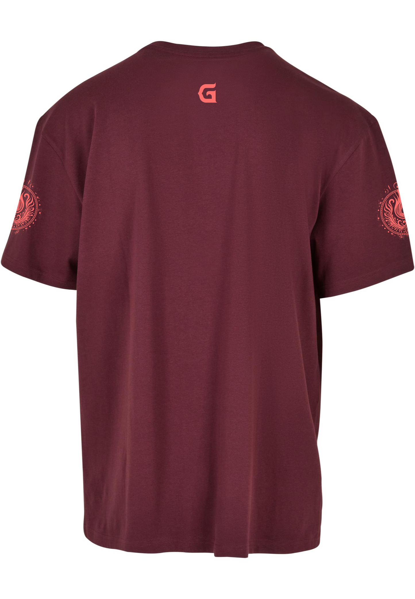 Folklore Mana t-shirt with ornament print - Red